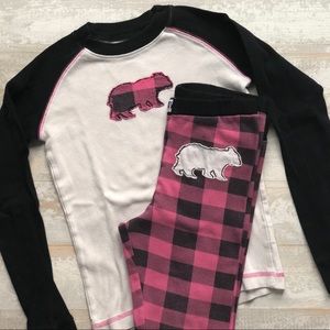 Kids Moose Pajamas